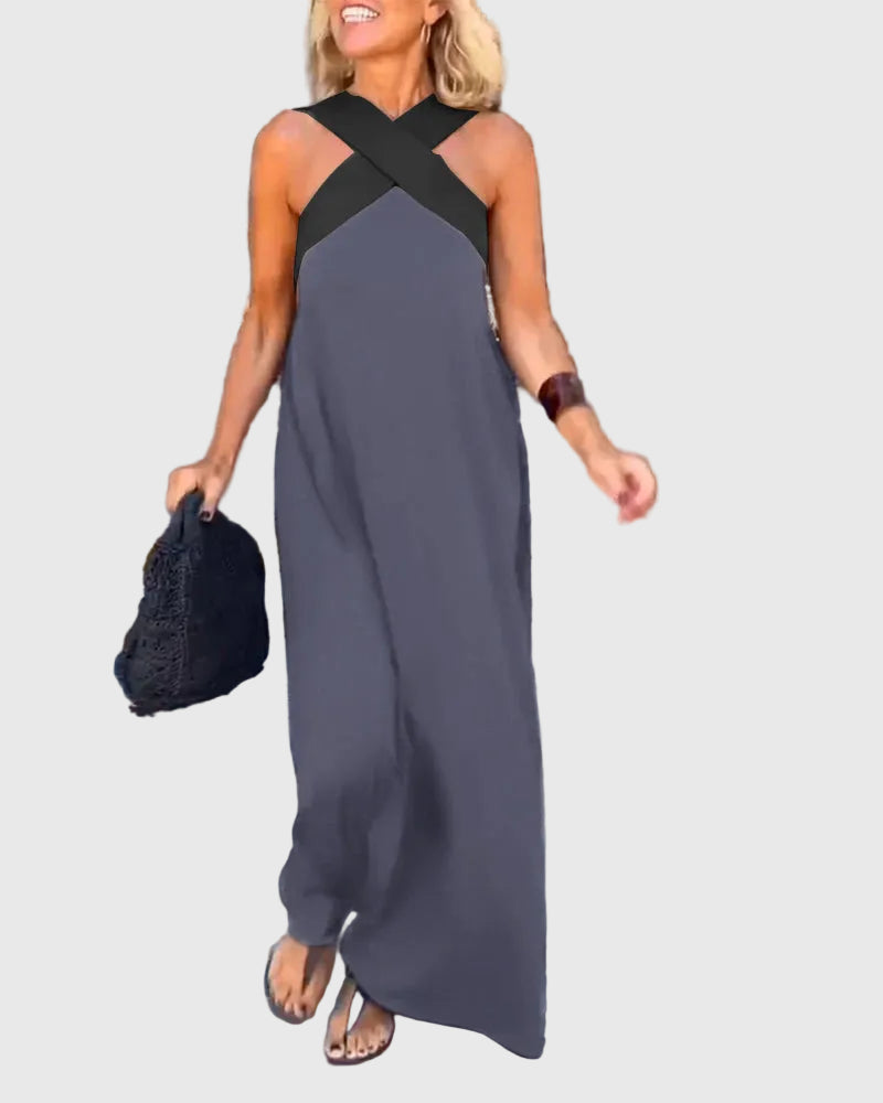 Elena | Graceful Flowing Maxi Dress